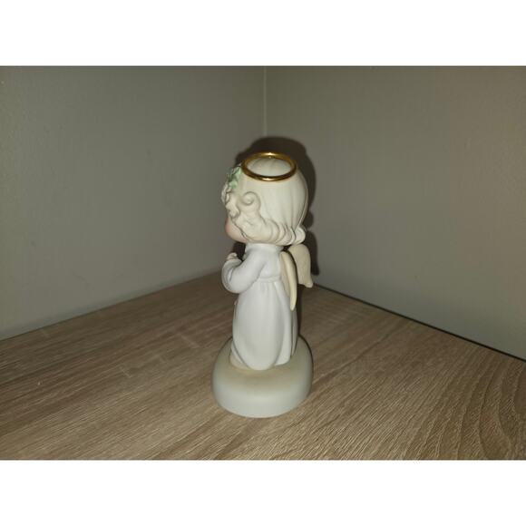 1998 Enesco Precious Moments "Time For A Holy Holiday" 455849 Porcelain Figurine - Picture 4 of 5